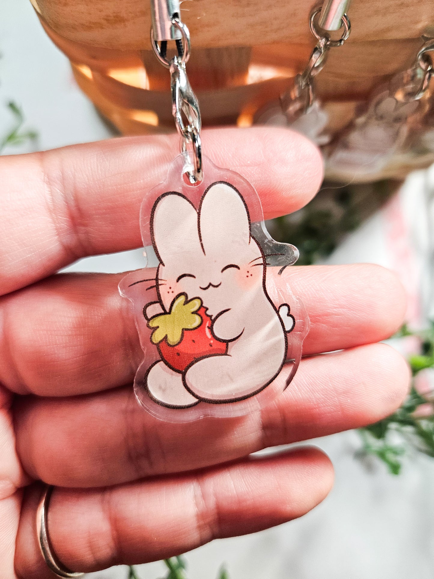 strawberry sprout phone charm mystery bag