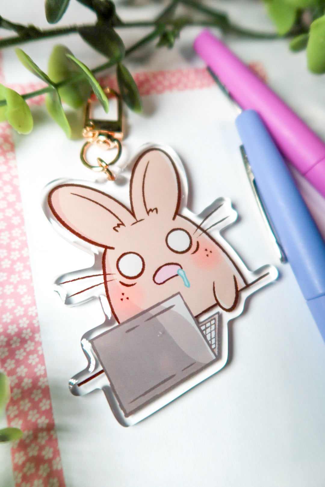 adulting is hard keychain