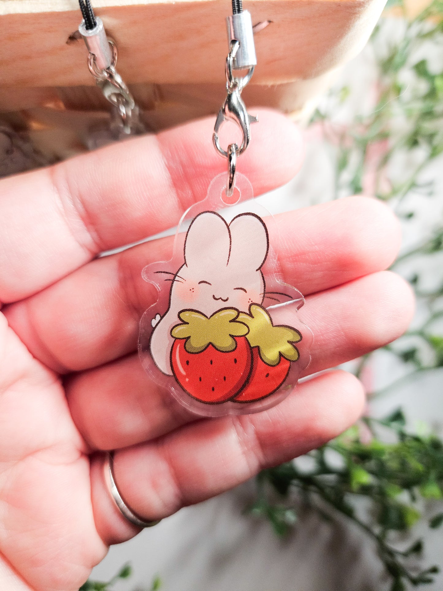 strawberry sprout phone charm mystery bag