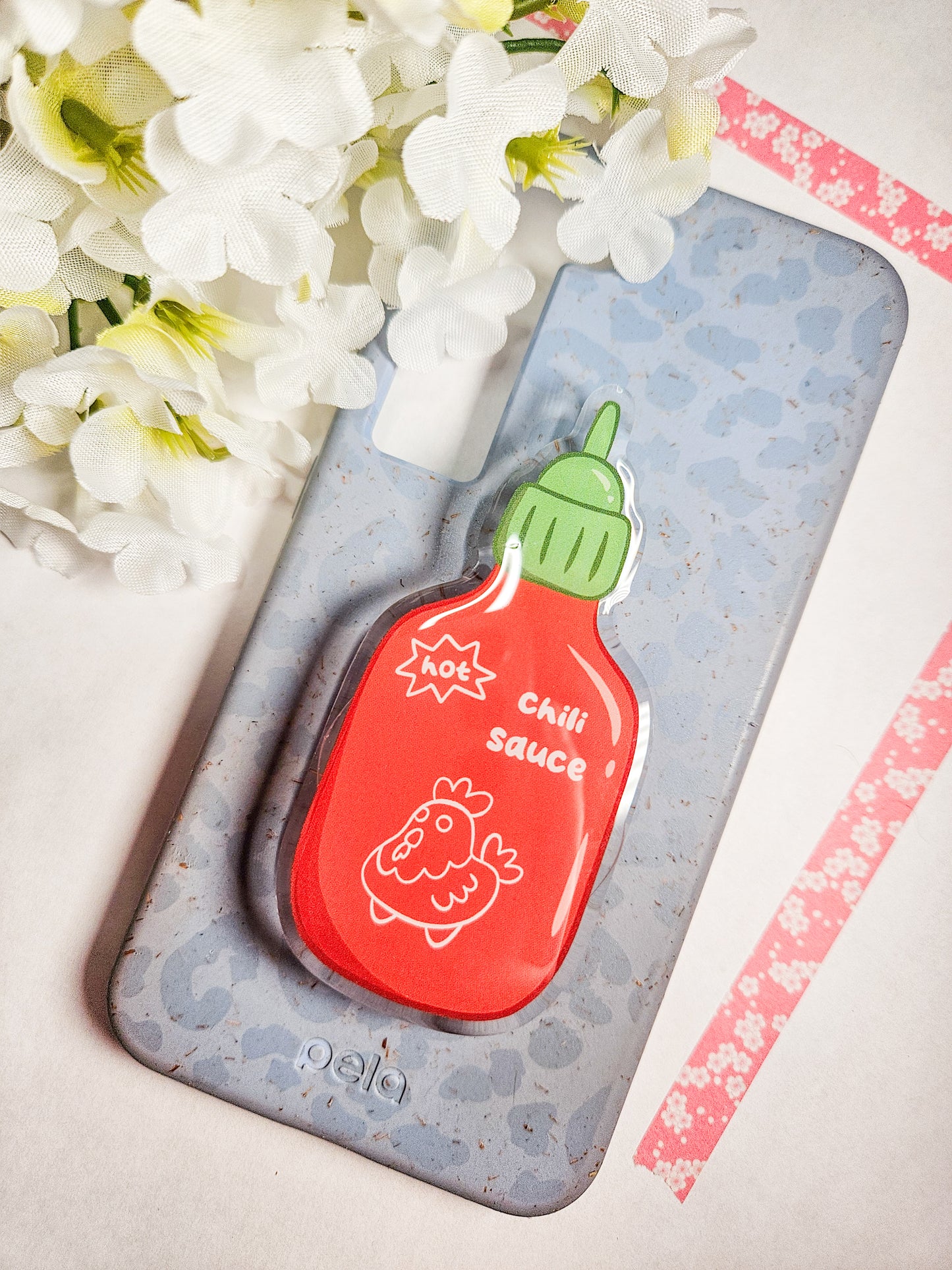 hot chili sauce phone grip