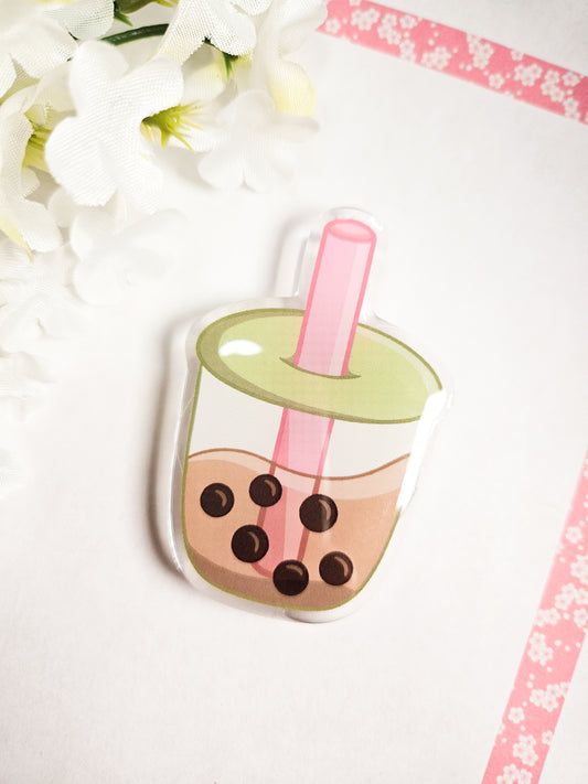 bubble tea phone grip