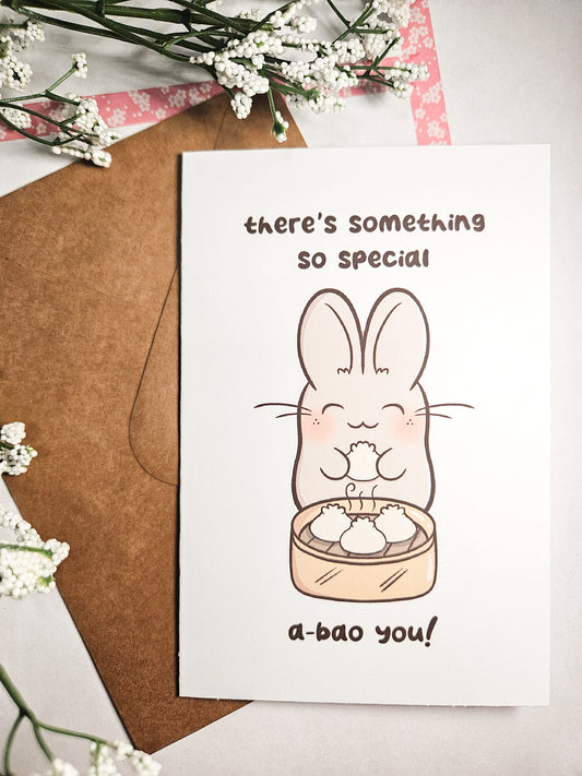 something special a-bao you greeting card