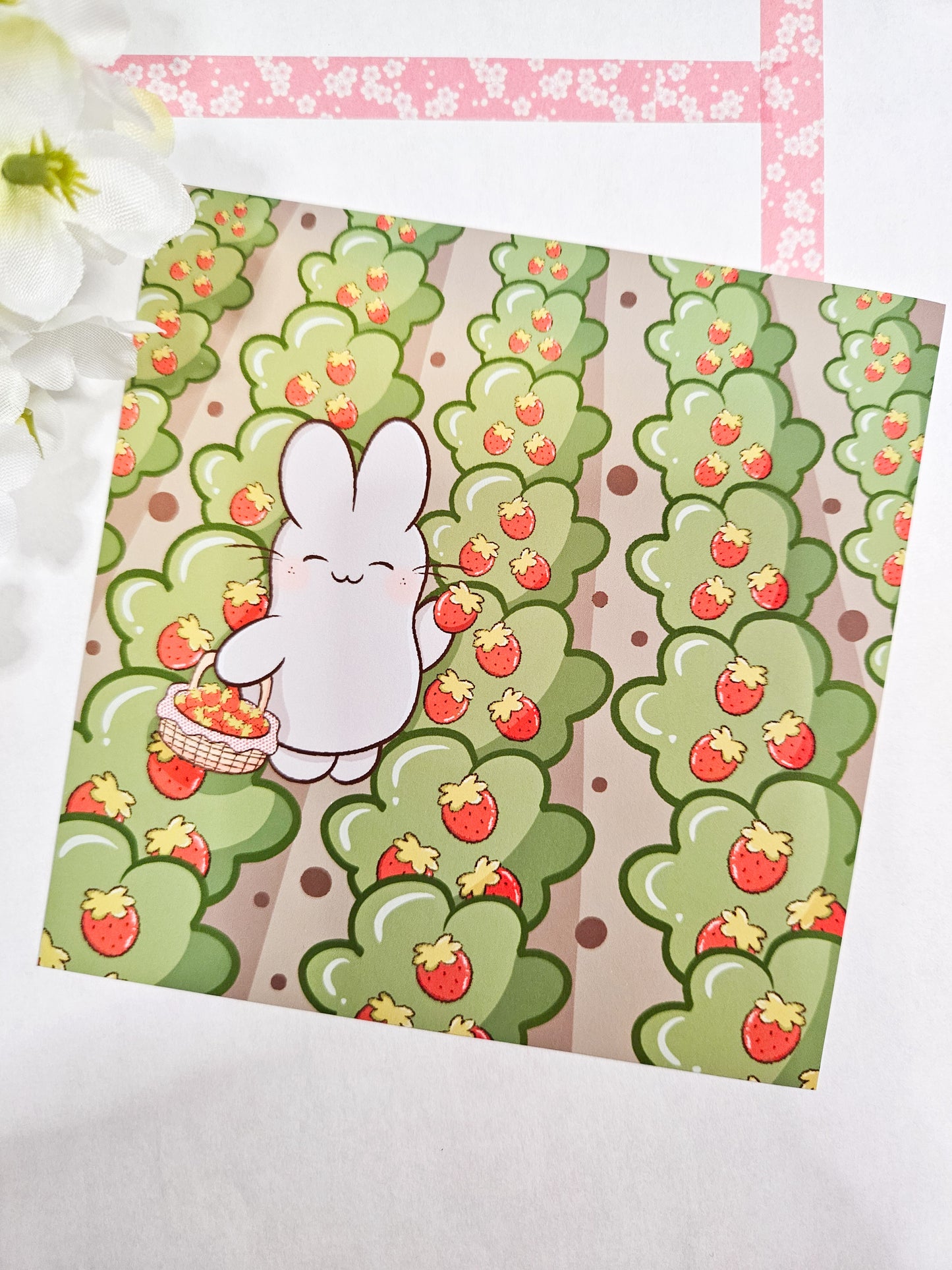 strawberry fields print