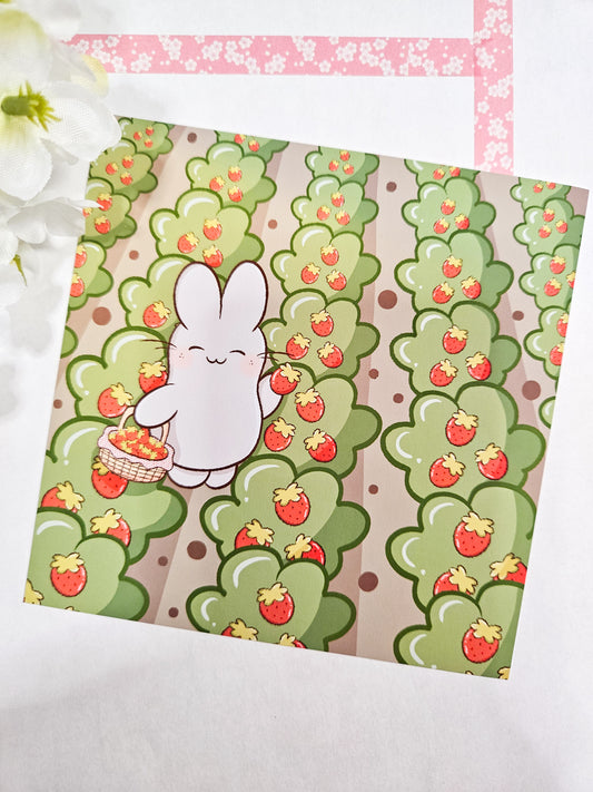 strawberry fields print