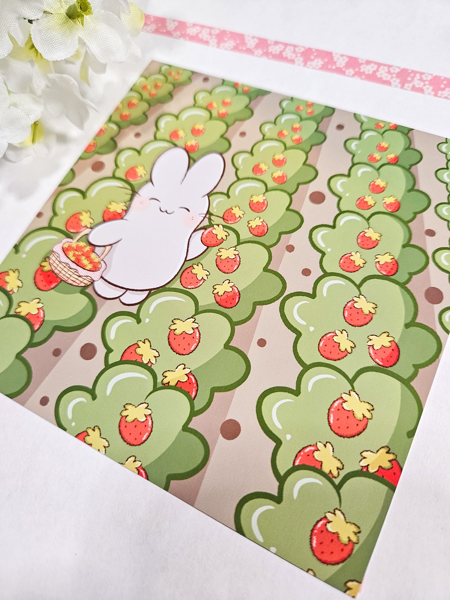 strawberry fields print