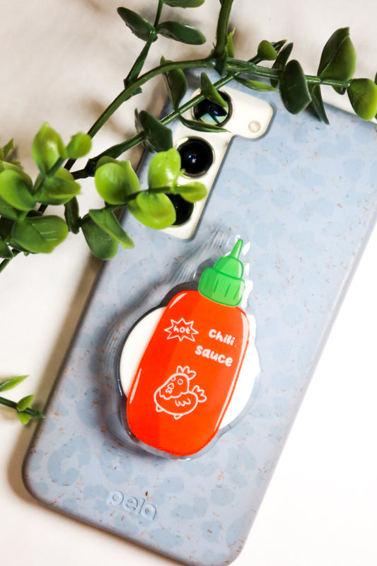 hot chili sauce phone grip