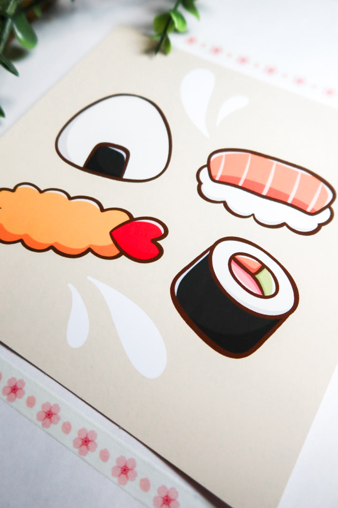 sushi lover print