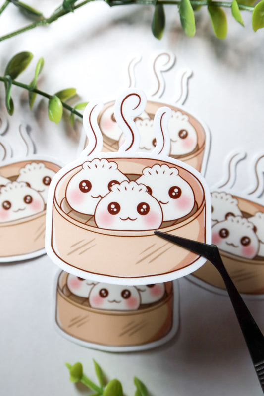cute dumpling sticker