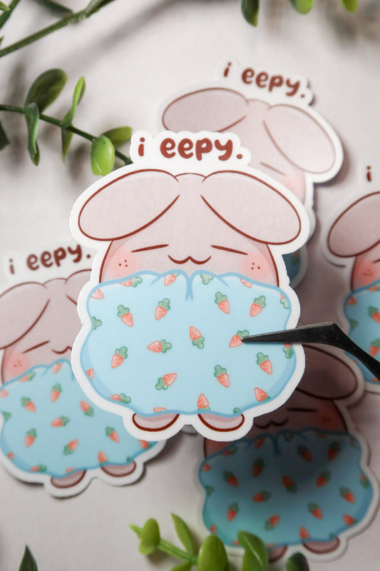 i eepy bunny sticker