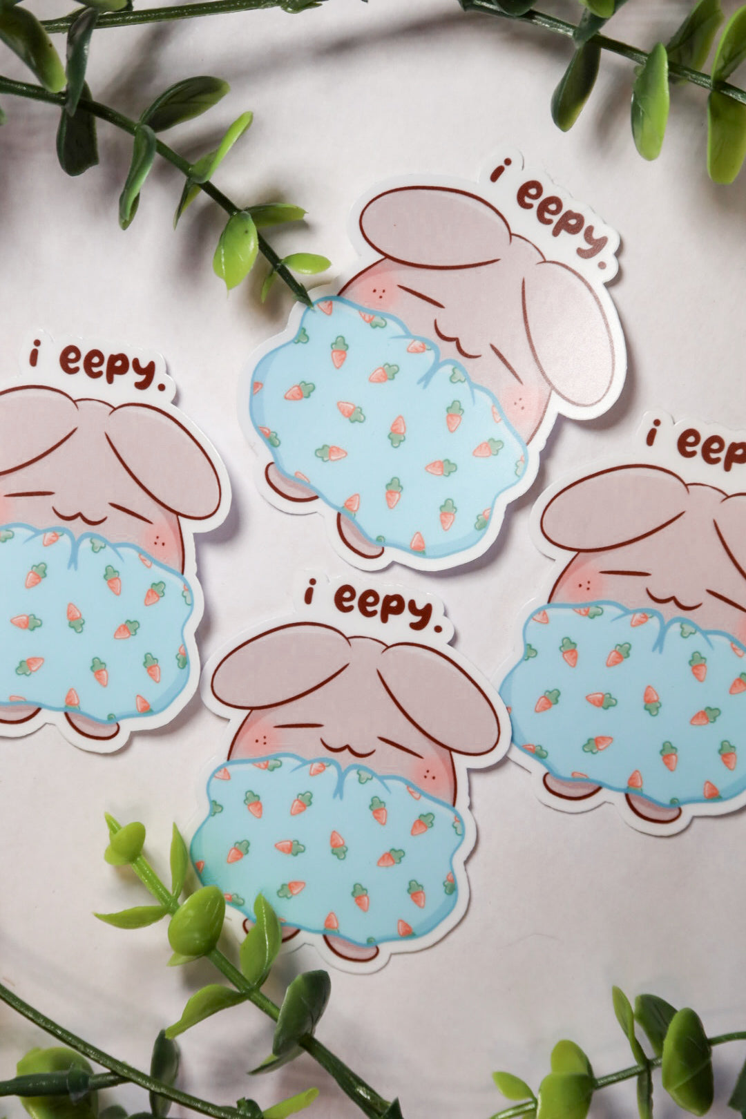 i eepy bunny sticker