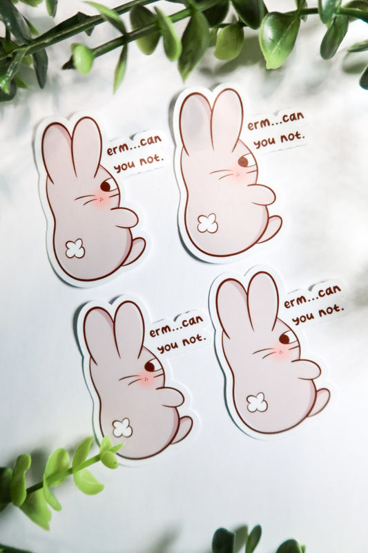 erm...can you not. sticker