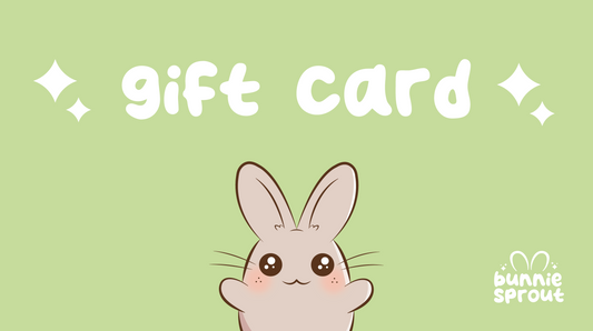 bunnie sprout gift card